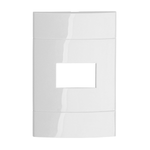 PLACA 4X2 1 POSTO BRANCO PURO DECOR  SCHNEIDER ELECTRIC PRM044211