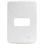 PLACA 4X2 1 POSTO BR MILUZ BOSSA  SCHNEIDER ELECTRIC S3B77110