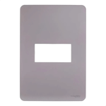 PLACA 4X2 1 POSTO AXIS GREY ORION ESSENCE  SCHNEIDER ELECTRIC S730101224
