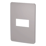 PLACA 4X2 1 POSTO AXIS GREY ORION ESSENCE  SCHNEIDER ELECTRIC S730101224