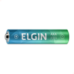 PILHA ALCALINA AAA BLISTER COM 2 PECAS ELGIN 82154