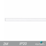PERFIL SOBREPOR IP20 2METROS BRANCO GAYA 9345
