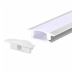 PERFIL SLIM EMBUTIR BRANCO IP20 2 METROS  GAYA 9343