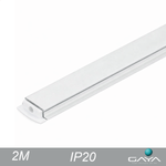 PERFIL SLIM EMBUTIR BRANCO IP20 2 METROS  GAYA 9343