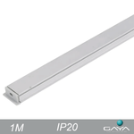 PERFIL SLIM EMBUTIR BRANCO IP20 1 METRO  GAYA 9342