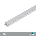 PERFIL SLIM EMBUTIR BRANCO 3 METROS  GAYA 1213