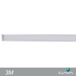 PERFIL SLIM EMBUTIR BRANCO 3 METROS  GAYA 1213