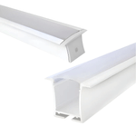 PERFIL EMBUTIR BRANCO IP20 36MM 2 METROS  GAYA 9207