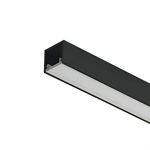 PERFIL DE SOBREPOR 32 X 25 MM 3M PRETO OPL ILUMINAÇÃO 3407