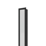 PERFIL DE EMBUTIR 26 x 17 MM 3M PRETO OPL ILUMINAÇÃO 3401