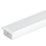 PERFIL DE EMBUTIR 26 X 17 MM 3M BRANCO OPL ILUMINAÇÃO 3400