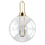 PENDENTE GHIANDA 30CMX46,5CM  1XLED 3W BIVOLT FRENCH GOLD/T BELLA ILUMINAÇÃO AC007E