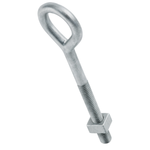 PARAFUSO OLHAL SOLDADO M16-2,0X250 ROSCA 230MM + PORCA G.FOGO OLIVO PO01/006