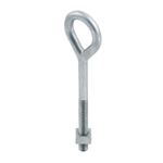 PARAFUSO OLHAL SOLDADO M16-2,0X250 ROSCA 230MM + PORCA G.FOGO OLIVO PO01/006