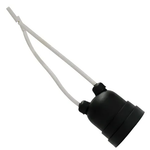 BOCAL TERMOPLASTICO E27 PENDENTE COM RABICHO G20 BTE27086