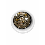 BOCAL E40 PORCELANA BRANCO 16A/0-500V DECORLUX MT2403