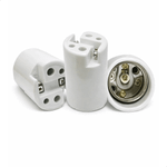 BOCAL E40 PORCELANA BRANCO 16A/0-500V DECORLUX MT2403