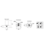 BOCAL E14 FIXO TERMOPLASTICO PRETO 1A/0-250V DECORLUX MT2025