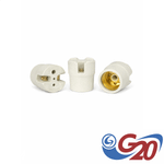 BOCAL DE PORCELANA E27 P/ PLAFONIER BR G20 BPO27063