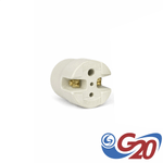BOCAL DE PORCELANA E27 P/ PLAFONIER BR G20 BPO27063