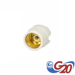 BOCAL DE PORCELANA E27 P/ PLAFONIER BR G20 BPO27063