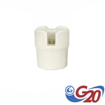 BOCAL DE PORCELANA E27 P/ PLAFONIER BR G20 BPO27063
