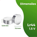 BATERIA LR44 ALCALINA ELGIN 82194