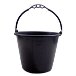 BALDE PLÁSTICO PRETO CORTAG 60791