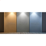 PAINEL SOBREPOR 12W 6500K QUADRADA ELGIN 48D12WSQBFHB