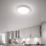 PAINEL SOBREPOR 12CM 6W 6000K REDONDO 120/120 EMPALUX LD30686