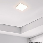 PAINEL LED FRAMELESS EMBUTIR 12W QUADRADO 4000K TASCHIBRA 15140112