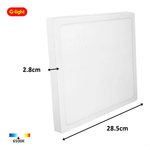 PAINEL LED BACKLIGHT QUADRADO SOBREPOR 24W 6500K G-LIGHT 676.27.0038-0