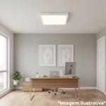 PAINEL LED BACKLIGHT QUADRADO SOBREPOR 24W 6500K G-LIGHT 676.27.0038-0