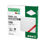 PAINEL LED 24W LYS QUADRADO SOBREPOR 3000K TASCHIBRA 15140179
