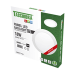 PAINEL LED 18W LYS REDONDO EMBUTIR 6500K TASCHIBRA 15140160