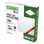 PAINEL LED 18W LYS QUADRADO EMBUTIR 3000k TASCHIBRA 15140164