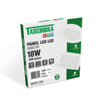 PAINEL LED 18W LUX REDONDO EMBUTIR 6500K TASCHIBRA 15090170