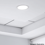 PAINEL LED 18W LUX REDONDO EMBUTIR 6500K TASCHIBRA 15090170