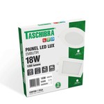 PAINEL LED 18W LUX QUADRADO EMBUTIR 6500K TASCHIBRA 15090180