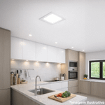 PAINEL EMBUTIR QUADRADO 12W6500K BIVOLT G-LIGHT 676.17.0107-0