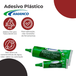 ADESIVO PLASTICO BISNAGA PL 75G AMANCO 98004