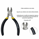 MINI ALICATE CORTE 4.5 COM MOLA FERTAK 1018