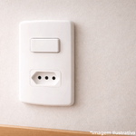 CONJUNTO 4X2 1 INTERRUPTOR SIMPLES + 1 TOMADA 2P+T 20 A/250 VCA Br COMPOSE WEG 13272579