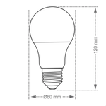 LAMPADA SMART WI-FI LED 10W A60 RGB TASCHIBRA 11080507