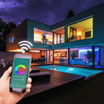 LAMPADA SMART WI-FI LED 10W A60 RGB TASCHIBRA 11080507