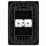 TOMADA PRETA 2P+T 10A/250V C/PLACA HABITAT BLACK FAME 062.4052.4