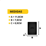 TOMADA PRETA 2P+T 10A/250V C/P SHP FAME 062.4053.4