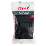 INTERRUPTOR SIMPLES PRETO C/PLACA SHP FAME 06140464