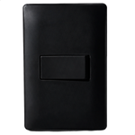 INTERRUPTOR SIMPLES PRETO C/PLACA SHP FAME 06140464