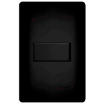 INTERRUPTOR SIMPLES PRETO C/PLACA SHP FAME 06140464